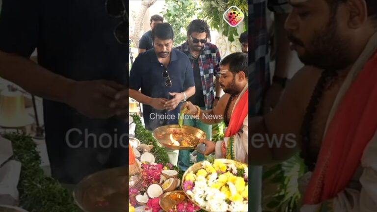 ഈ കോമ്പോയിൽ അടുത്ത പടം loading 🔥🔥#megastarchiranjeevi #venkateshdaggubati #mega157 #shorts