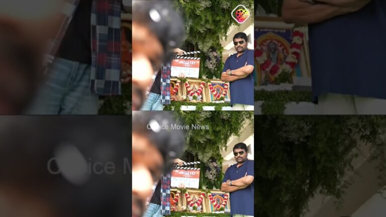 പുതിയ പടത്തിന്റെ പൂജക്ക്‌ തുടക്കമായി #mega157 #tollywood #chiranjeevi #venkatesh
