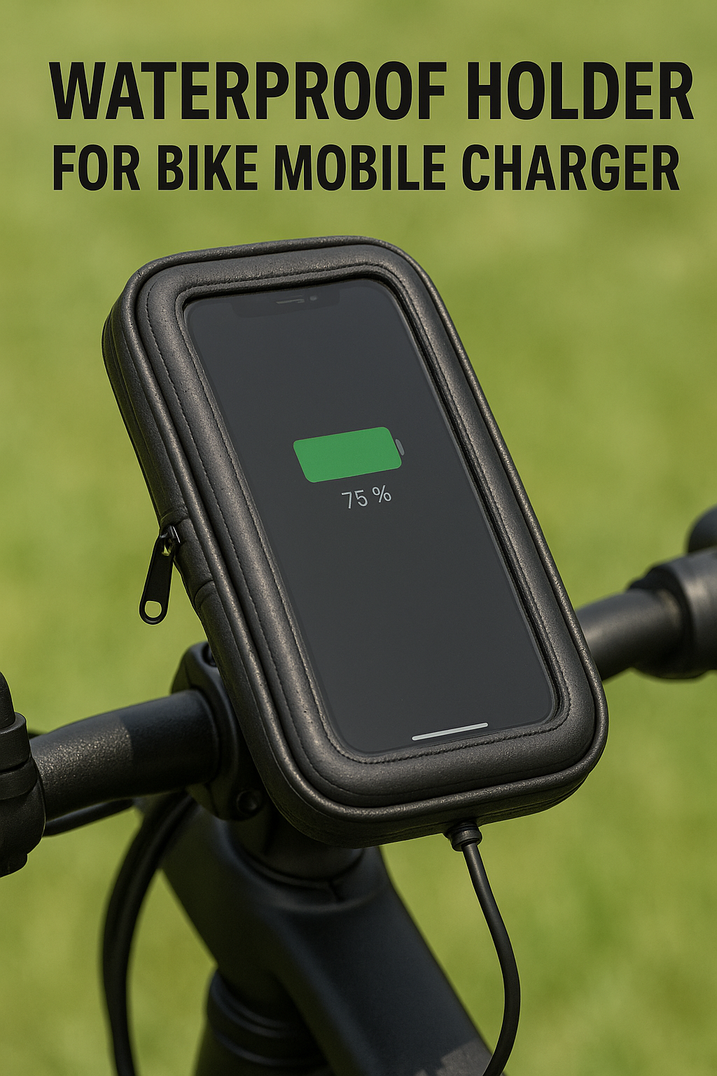 Waterproof Holder for Bike Mobile Charger – A must have for any biker. Gadget