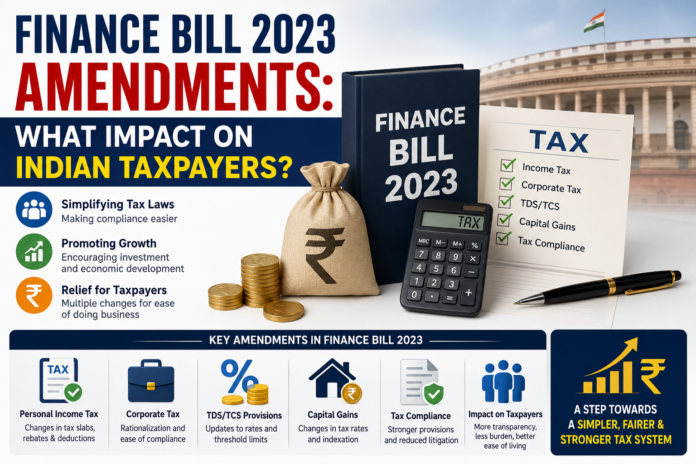 Finance Bill 2023 Amendments: What Impact on Indian Taxpayers